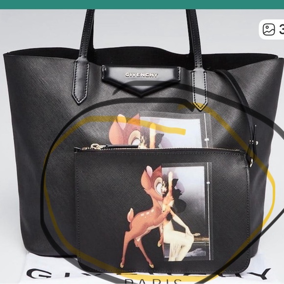 GIVENCHY Disney collaboration
DISNEY Bambi pouch bag clutch